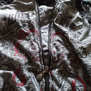 sinful zip up vest top